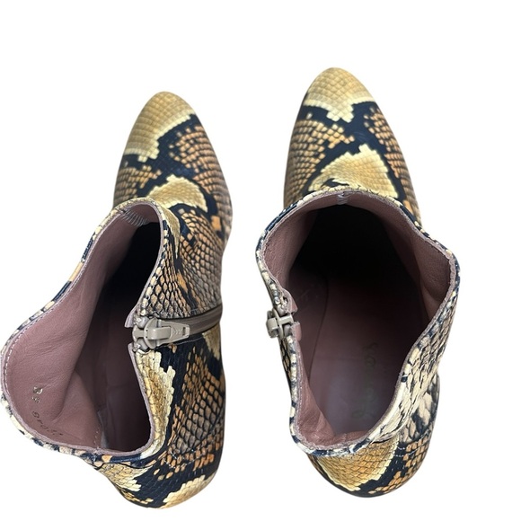 Homers Artisan Isabell Boot Snake Print Leather Size 38 - Picture 7 of 9